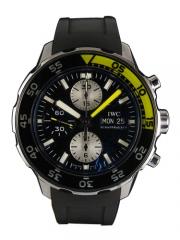 IWC　IW376702　アクアタイマー クロノグラフ ブラック イェロー ラバー